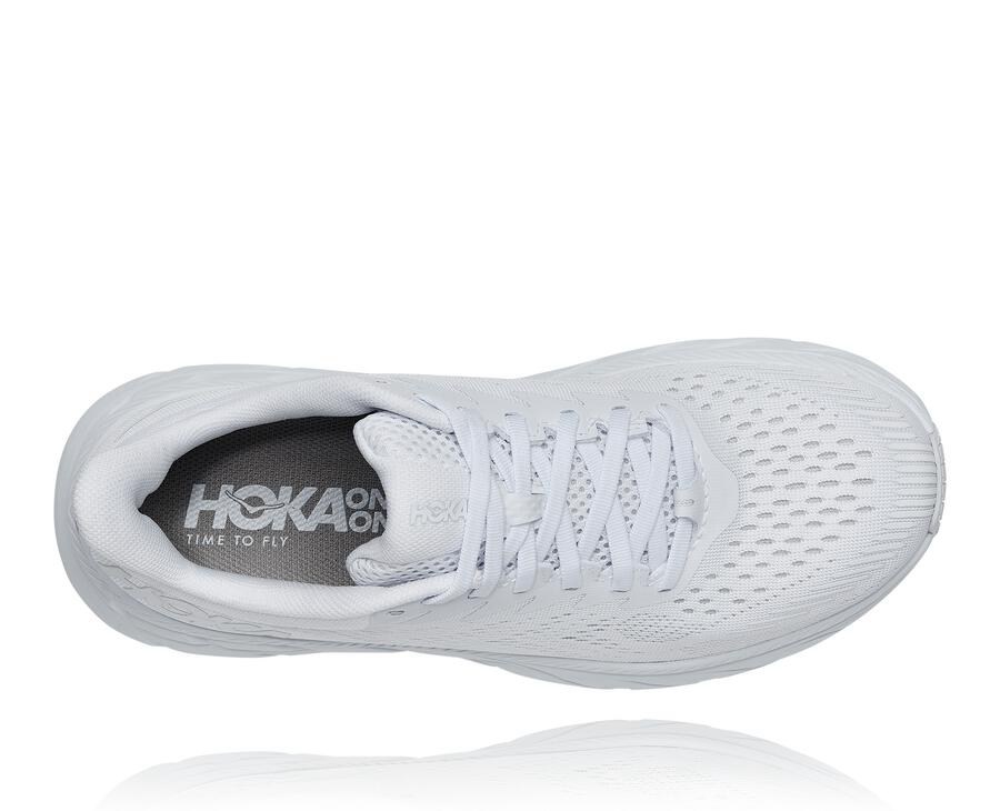 Hoka One One Løbesko Dame - Clifton 7 - Hvide - 829376NEG